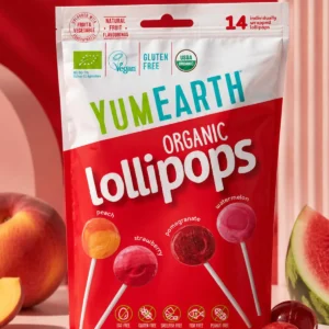 YumEarth Organic Lollipops, Assorted