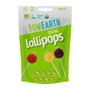 Organic Juicy Lollipops, 14 Pops